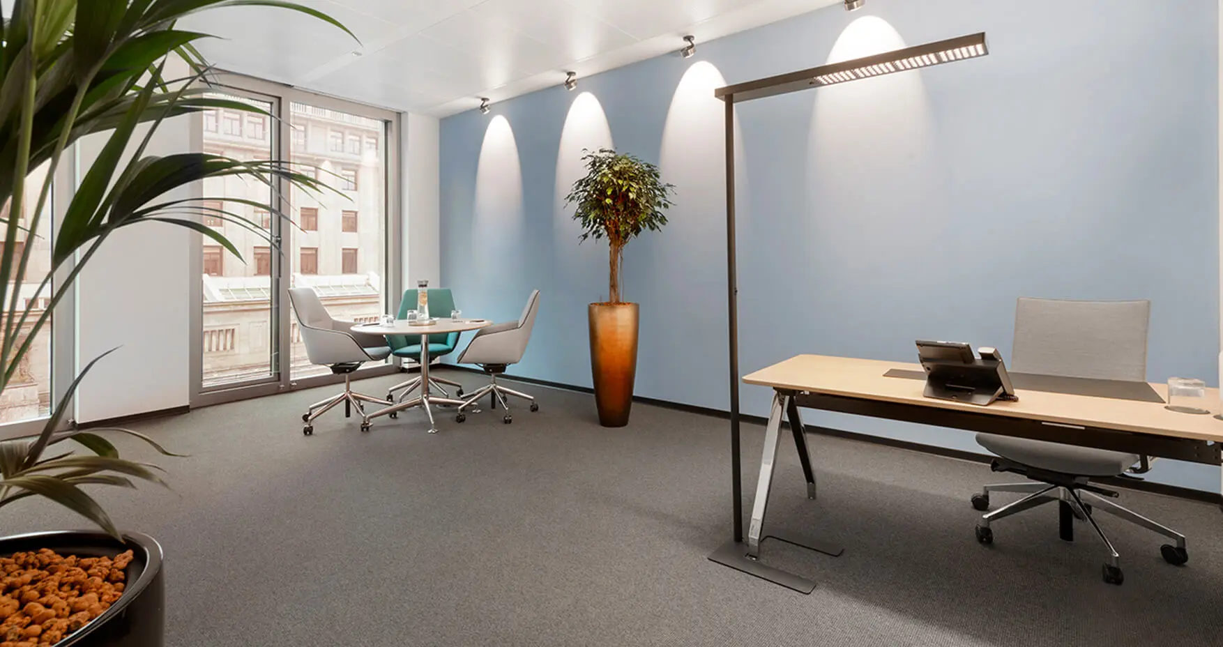 Contora Düsseldorf Kö-Quartier privates Büro