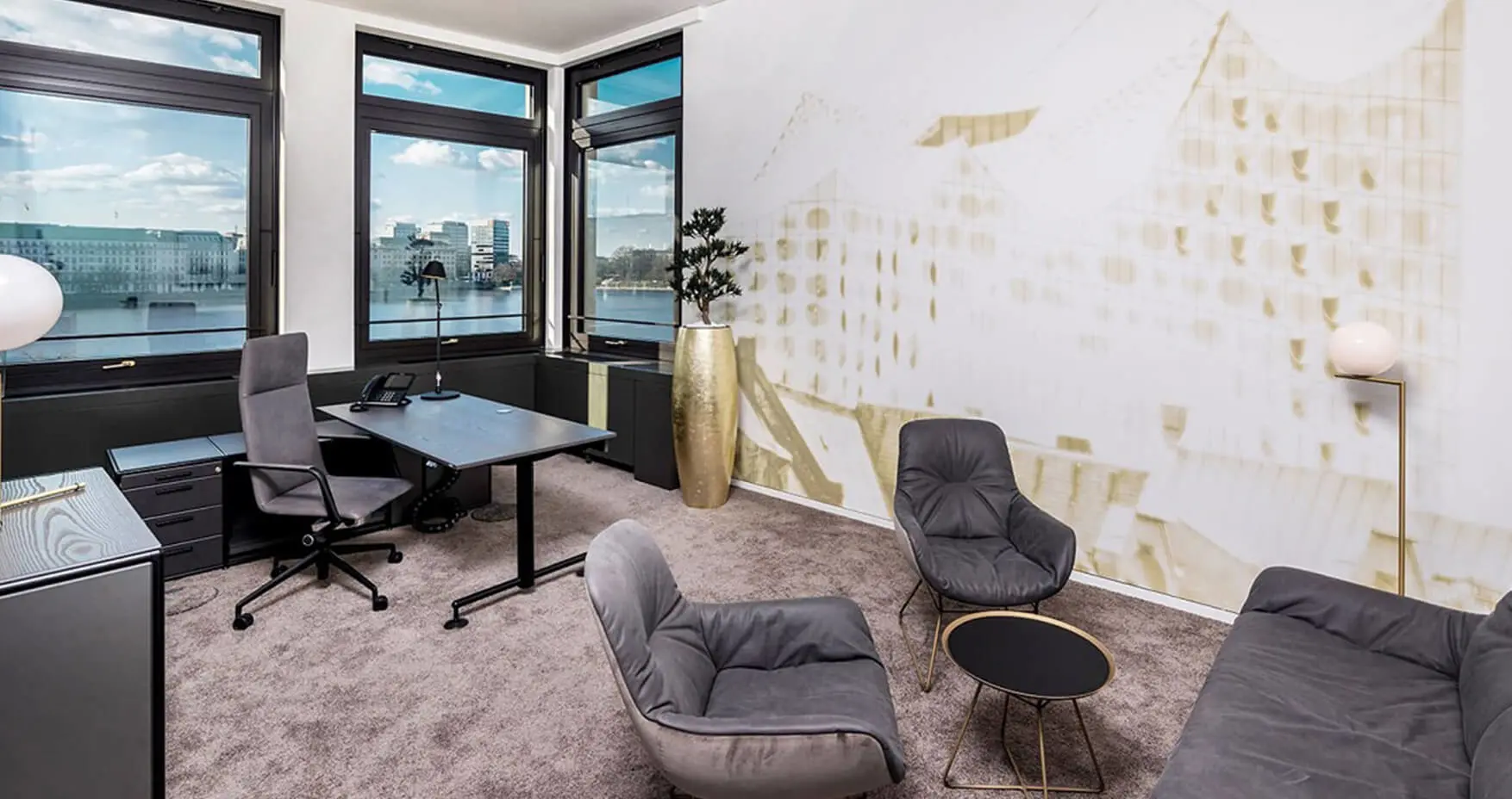 Satellite Office Hamburg Ballindamm Büro