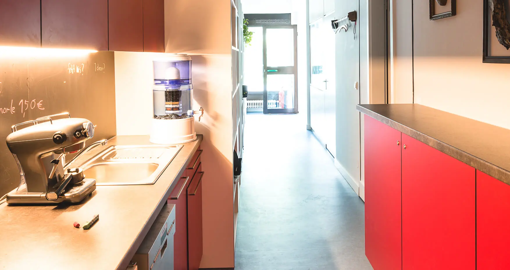 Coworking Holzschuh München Küche