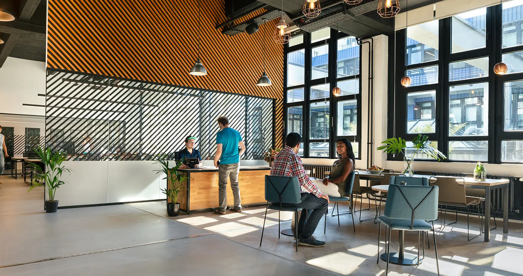 Techspace Berlin Kreuzberg Empfang