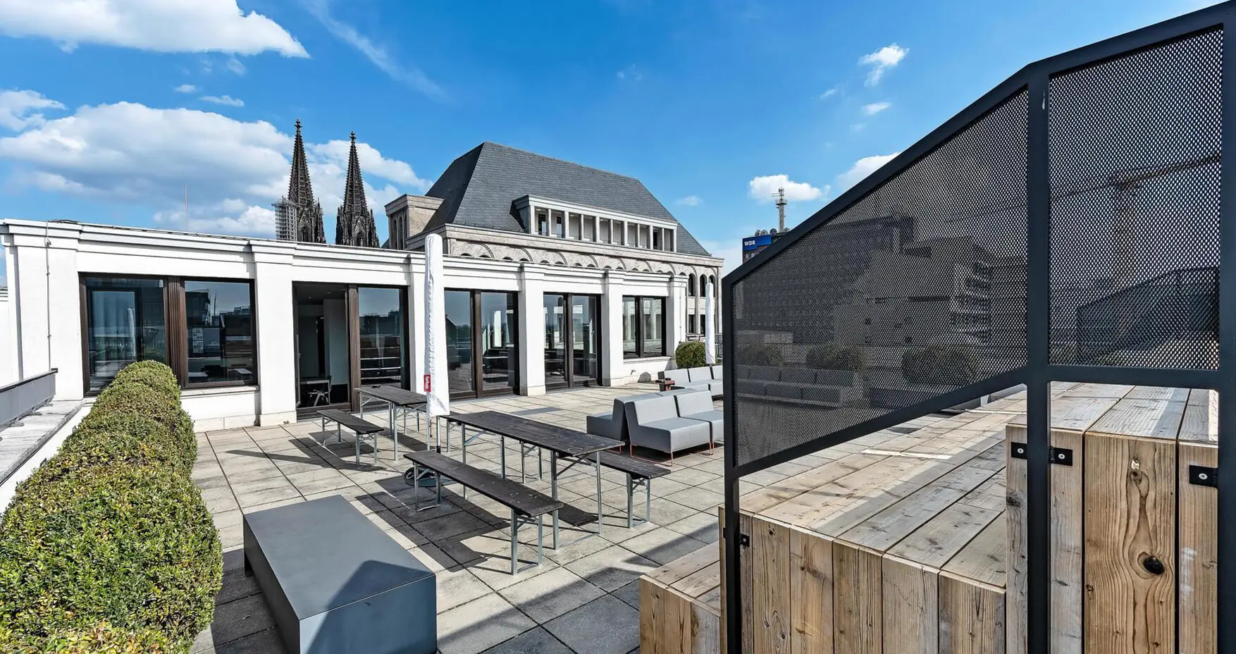 Design Offices Köln Dominium Dachterrasse